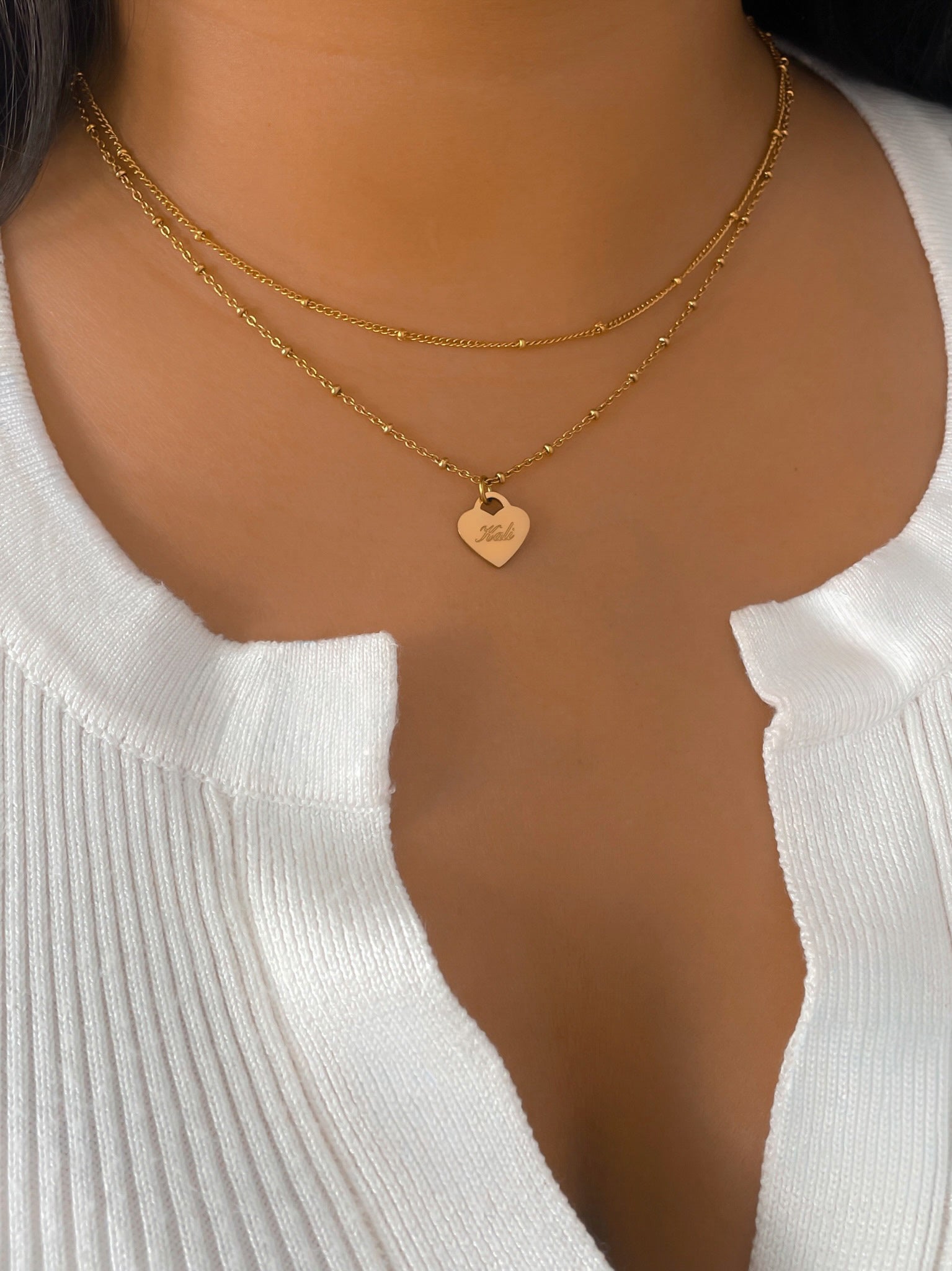 Kali Necklace – Heart Pendant