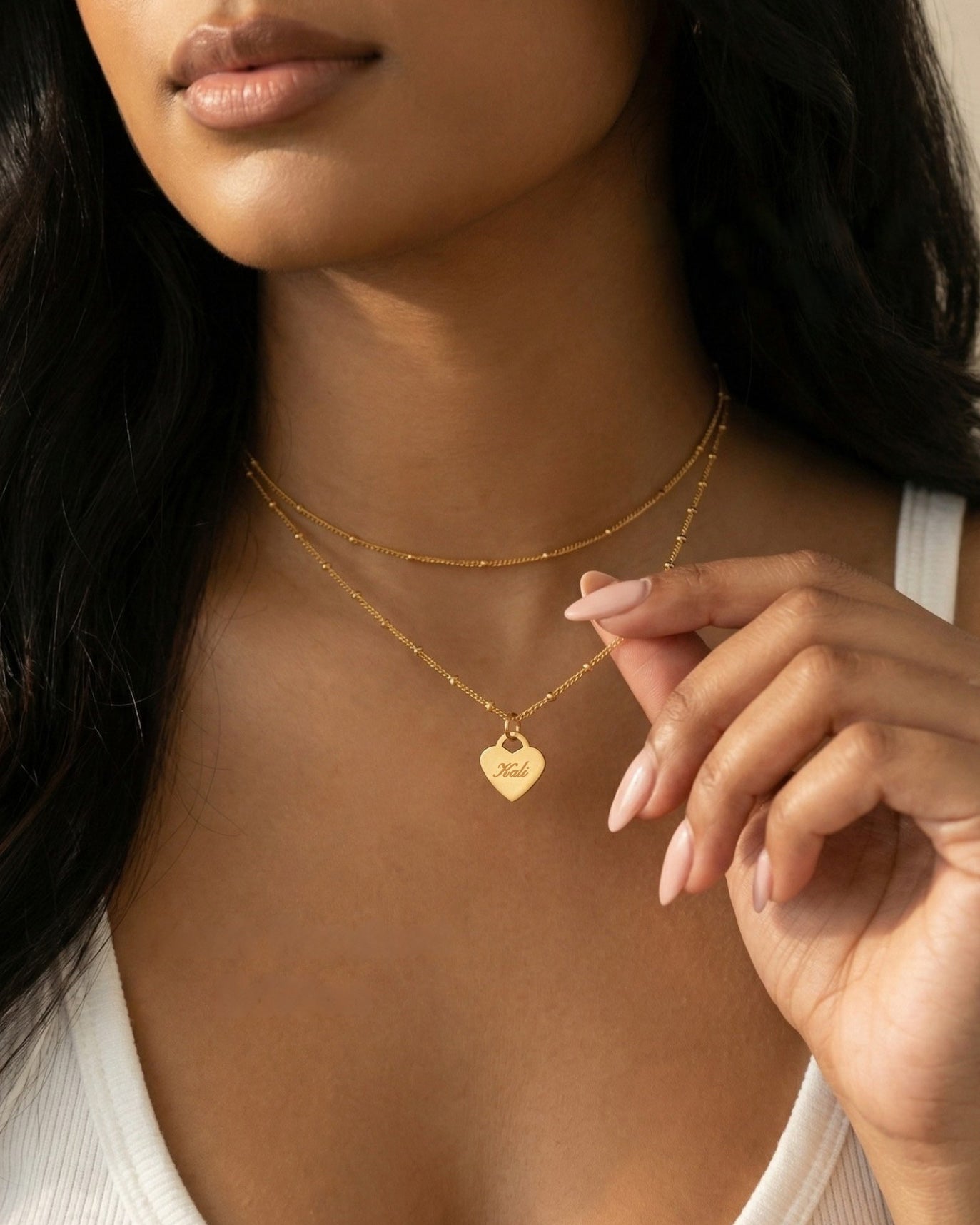 Kali Necklace – Heart Pendant