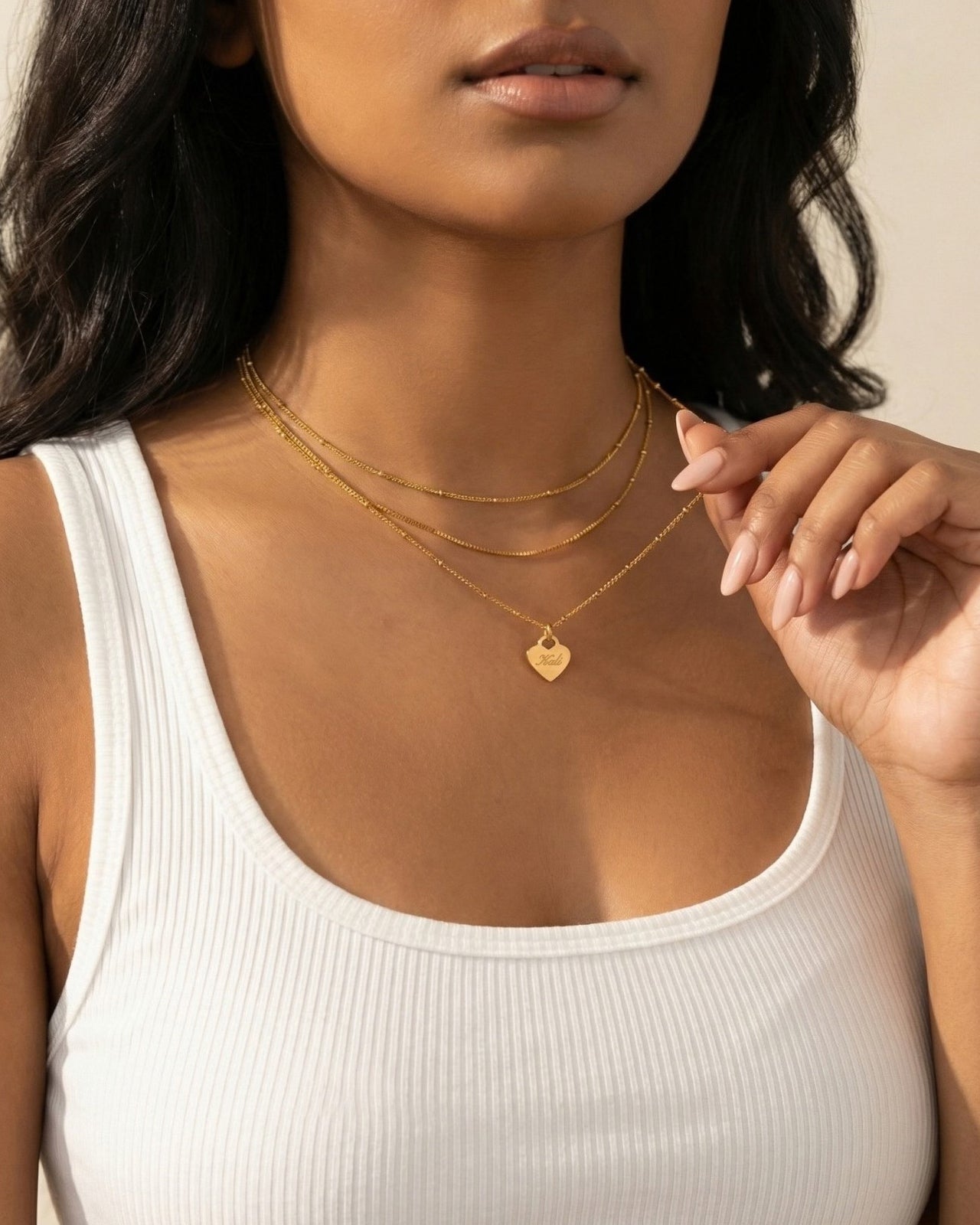 Kali Necklace – Heart Pendant